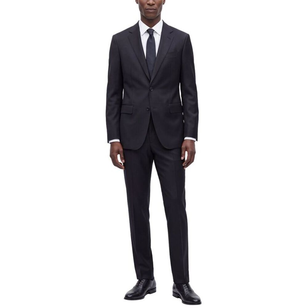 Canali Mens 2Pc Wool & Mohair-Blend Suit, Blue